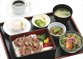 米沢牛ステーキ重