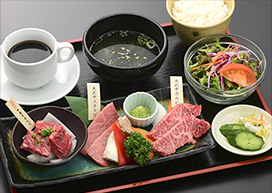 米沢牛カルビ三昧ランチ